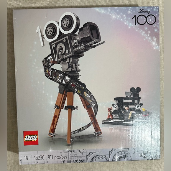 LEGO Disney 100 43230 Walt Disney Tribute Camera NEW FACTORY SEALED